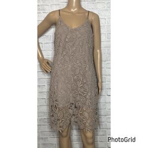 4 love and Liberty Johnny was crochet sleeveless dress